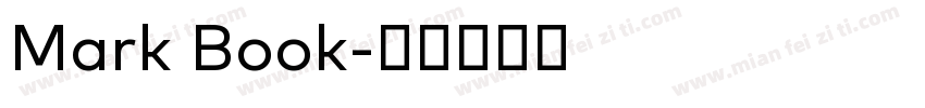 Mark Book字体转换